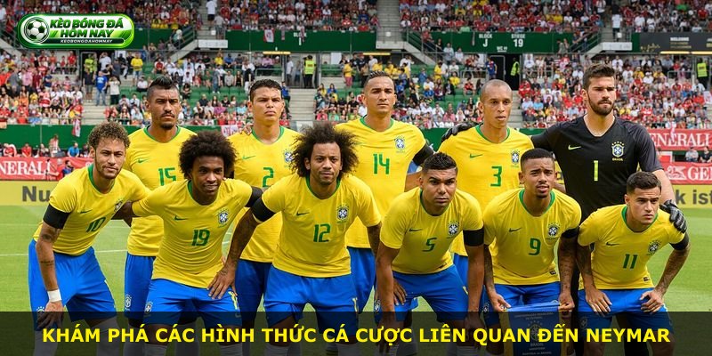 Khám phá các hình thức cá cược liên quan đến Neymar
